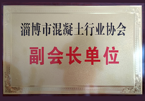 淄博市混凝土行業(yè)協(xié)會(huì)副會(huì)長(zhǎng)單位